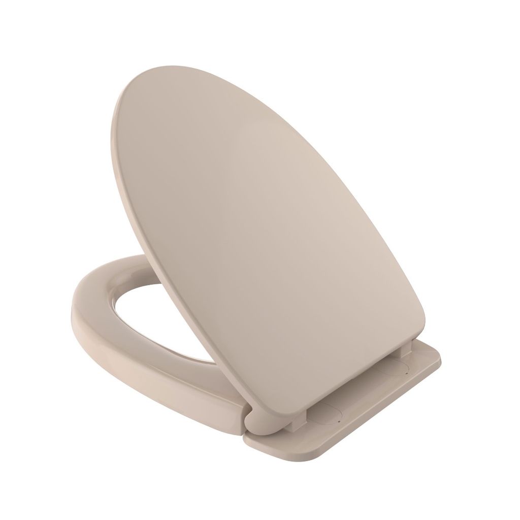 TOTO SS124 SoftClose Elongated Toilet Seat Bone