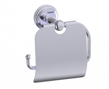 Kartners 322153-99 FLORENCE Tissue Holder w/ cover- Polished Chrome