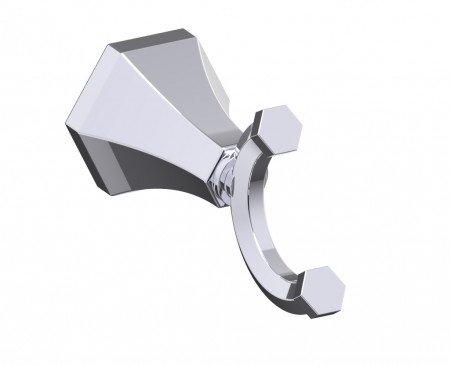 Kartners 342139-85 PISA Coat Hook- Brushed Chrome