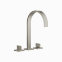 Dornbracht 20715782 Mem Three Hole Lavatory Faucet Platinum Matte