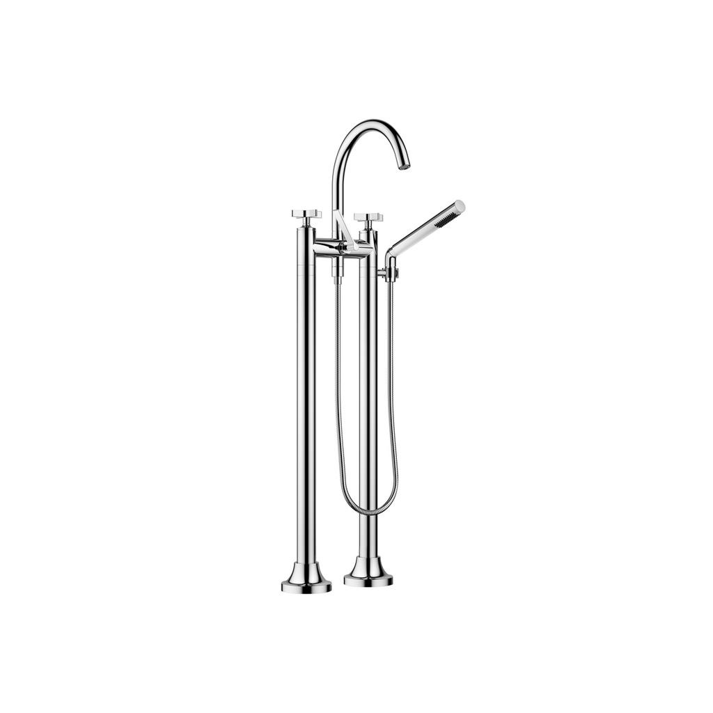 Dornbracht 25943809 Vaia Free Standing Tub Spout Polished Chrome