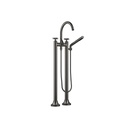 Dornbracht 25943809 Vaia Free Standing Tub Spout Dark Platinum Matte