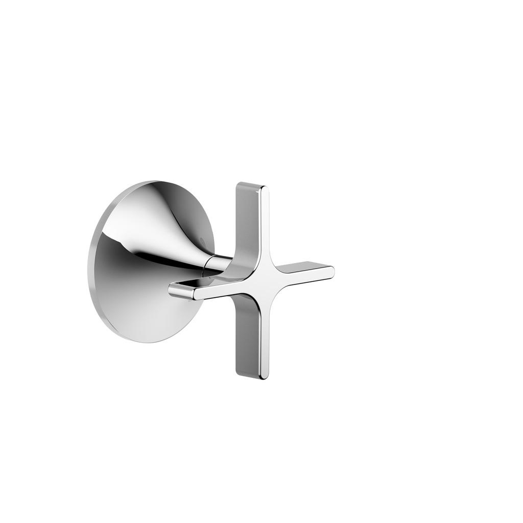 Dornbracht 36310809 Vaia Wall Valve Cross Handle Polished Chrome