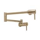 Delta 1165LF Contemporary Wall Mount Pot Filler Champagne Bronze