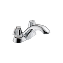 Delta 2500LF Classic Two Handle Centerset Lavatory Faucet Chrome