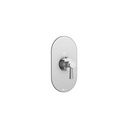 Aquabrass R3053 Otto Round Trim Set For Thermostatic Valves 12000 And 3000 Polished Chrome