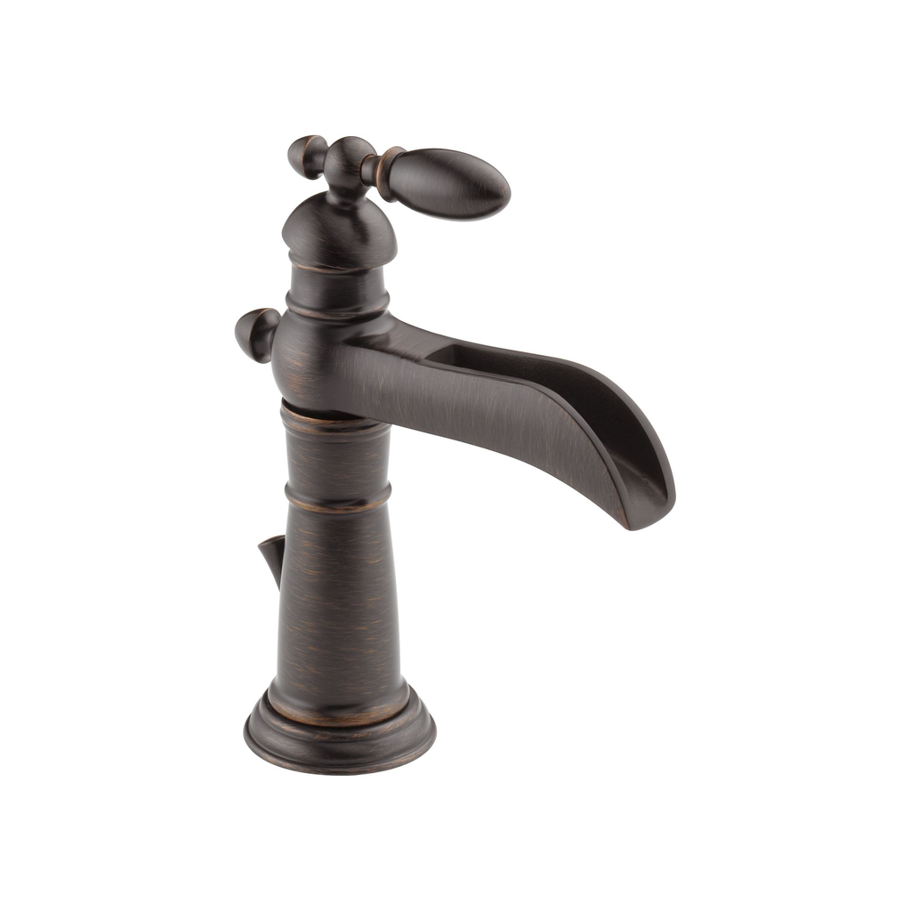 Delta 554LF Victorian Single Handle Channel Lavatory Faucet Venetian Bronze