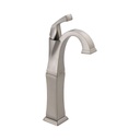 Delta 751 Dryden Single Handle Vessel Lavatory Faucet Brilliance Stainless