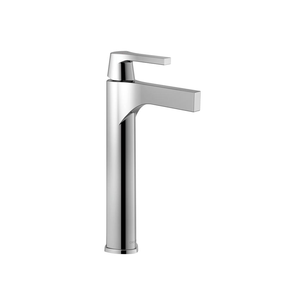 Delta 774 Zura Single Handle Vessel Bathroom Faucet Chrome