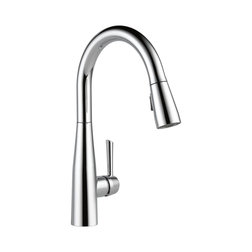 Delta 9113 Essa Single Handle Pull Down Kitchen Faucet Chrome