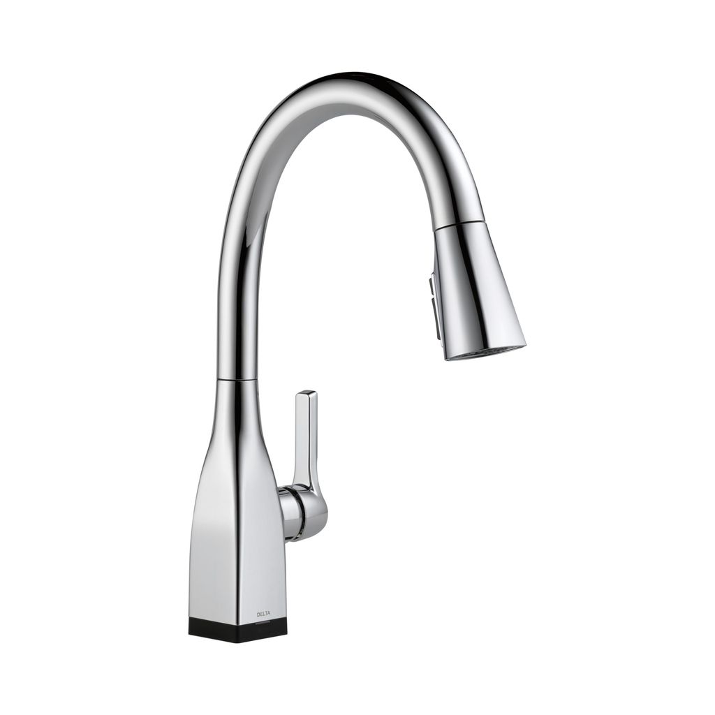 Delta 9183T Mato Single Handle Pull Down Kitchen Faucet With Touch2O Chrome