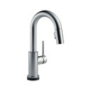 Delta 9959T Trinsic Single Handle Pull Down Bar Prep Faucet With Touch2O Arctic Stainless