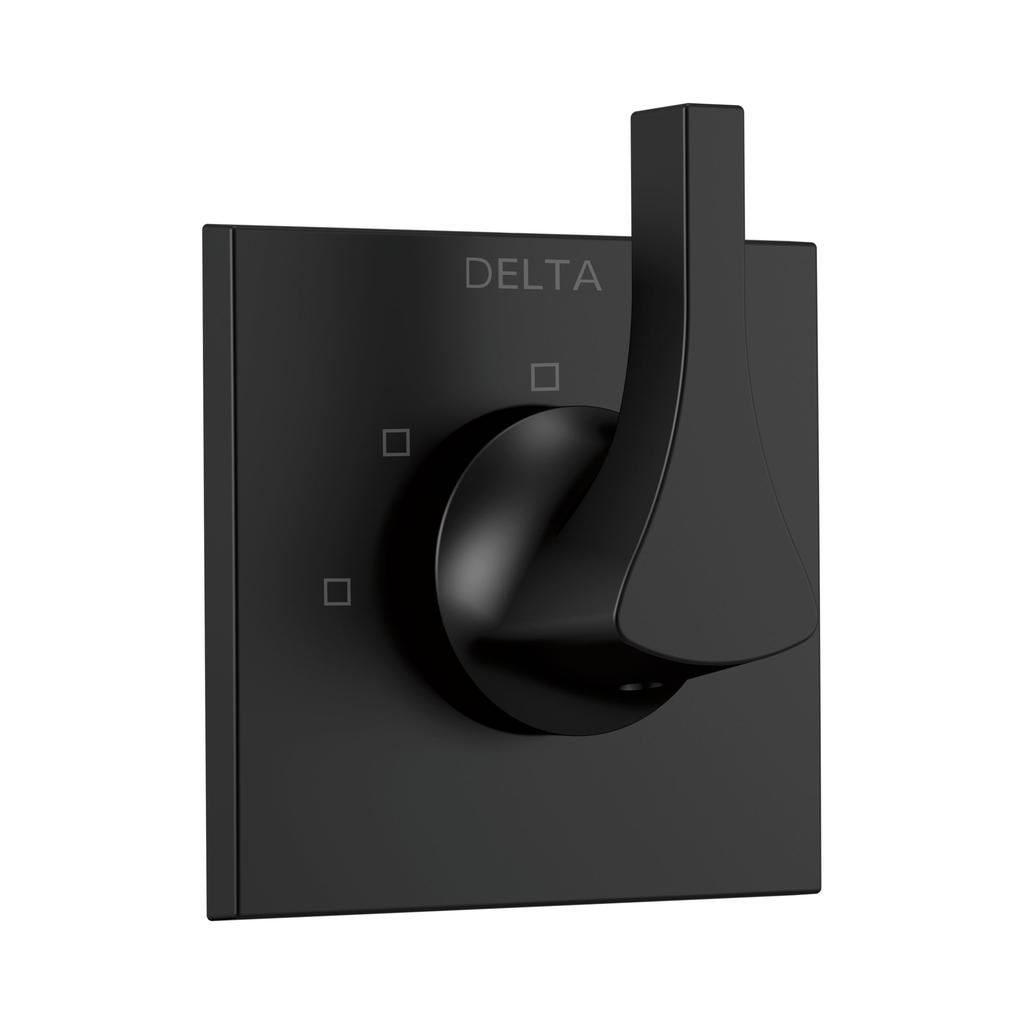 Delta T11874 Zura 3 Setting 2 Port Diverter Trim Matte Black