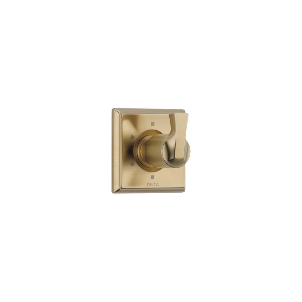 Delta T11951 Dryden 6 Setting 3 Port Diverter Trim Champagne Bronze