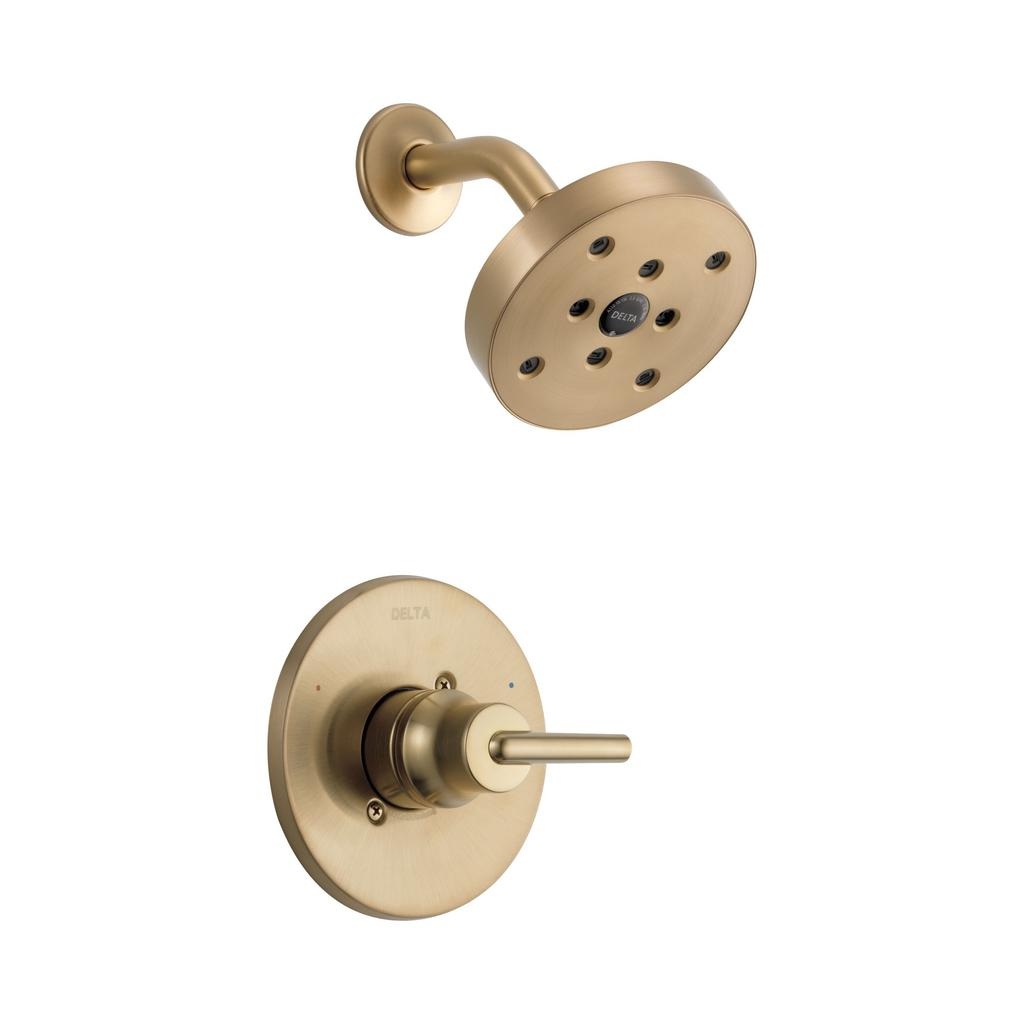 Delta T14259 Trinsic Monitor 14 Series H2Okinetic Shower Trim Champagne Bronze