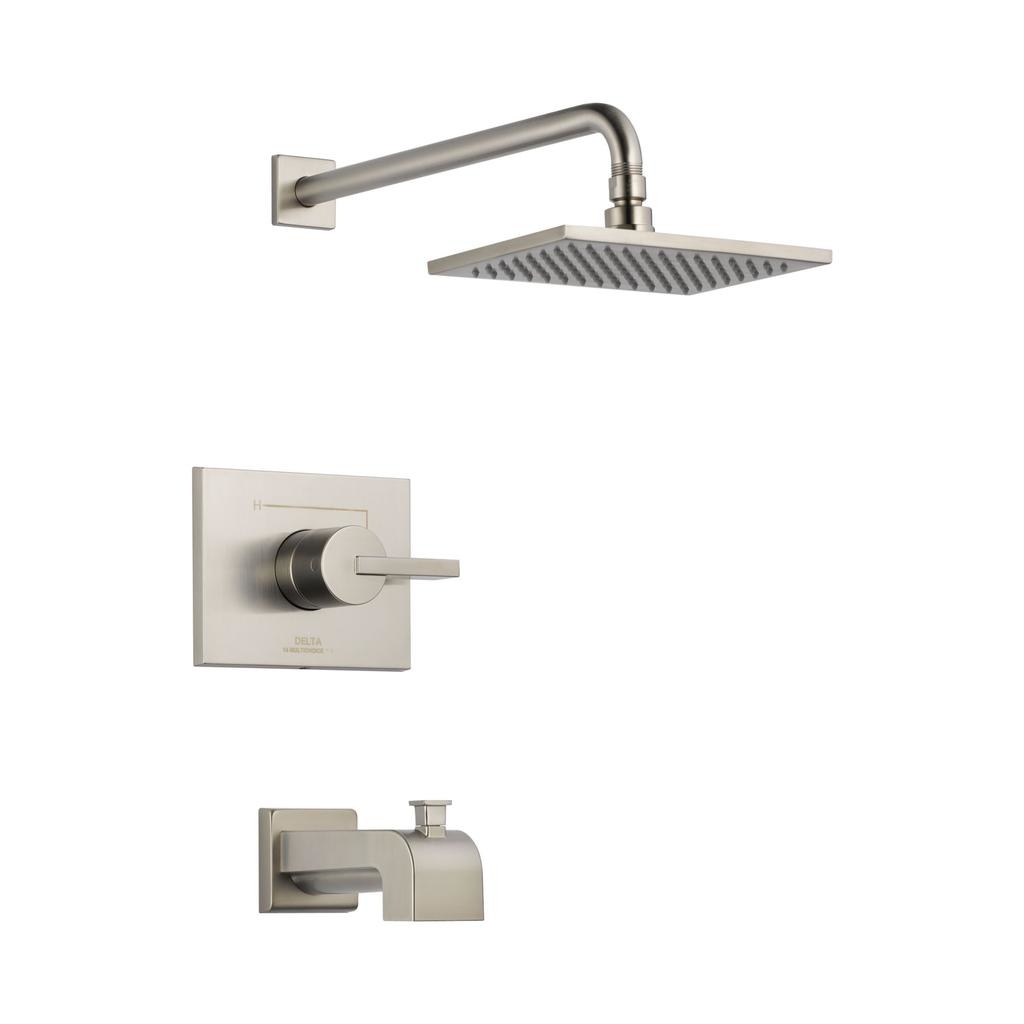 Delta T14453 Vero 14 Series Multi Choice Tub Shower Trim Stainless