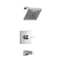 Delta T14474 Zura 14 Series Multi Choice H2Okinetic Tub Shower Trim Chrome