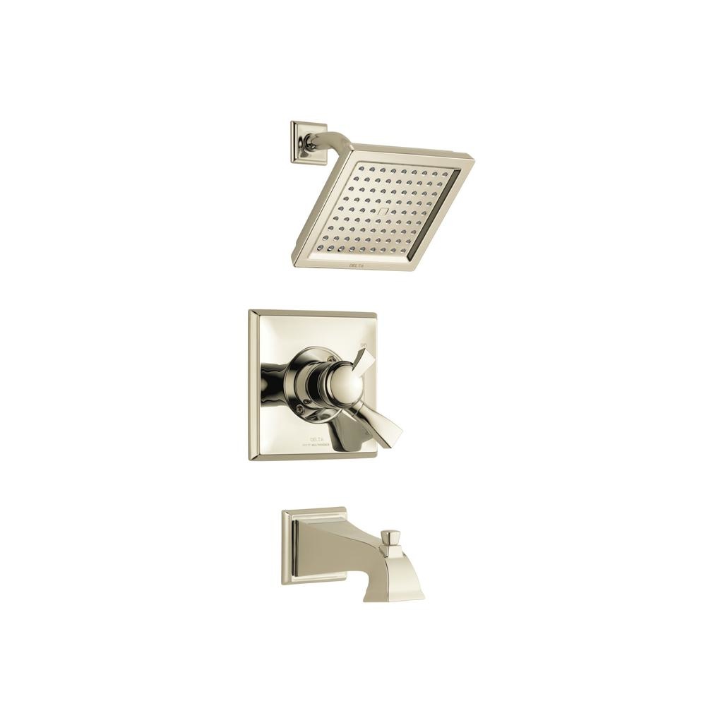 Delta T17451 Dryden Monitor 17 Series Tub And Shower Trim Polished Nickel