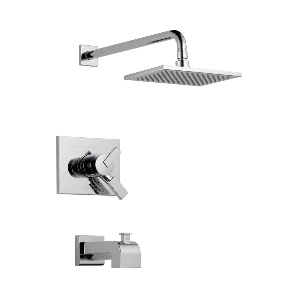 Delta T17453 Vero Monitor 17 Series Tub And Shower Trim Chrome