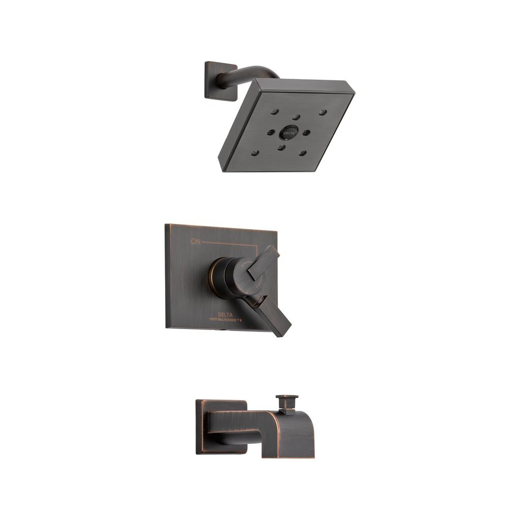 Delta T17453 Vero Monitor 17 Series H2Okinetic Tub And Shower Trim Venetian Bronze