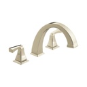 Delta T2751 Dryden 3 Hole Roman Tub Trim Polished Nickel