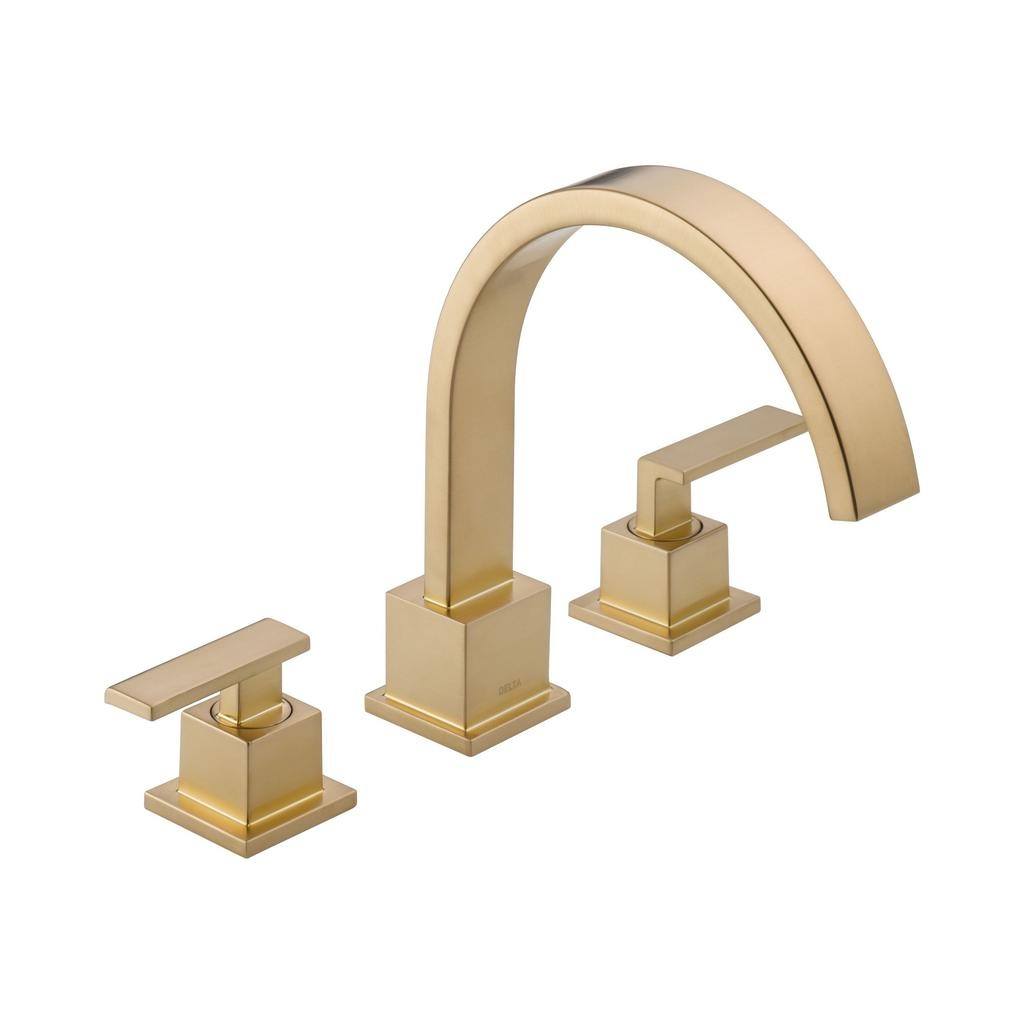 Delta T2753 Vero 3 Hole Roman Tub Trim Champagne Bronze