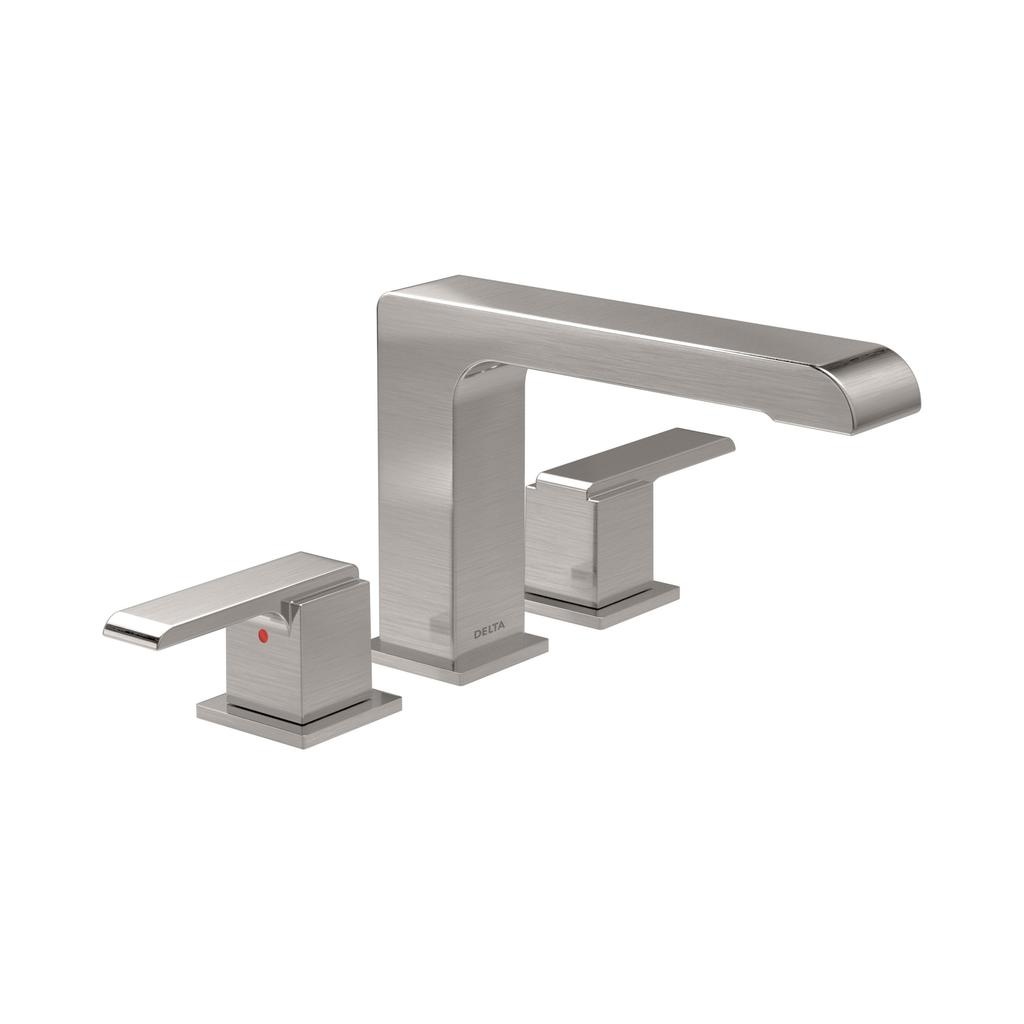 Delta T2767 Ara 3 Hole Roman Tub Trim Stainless