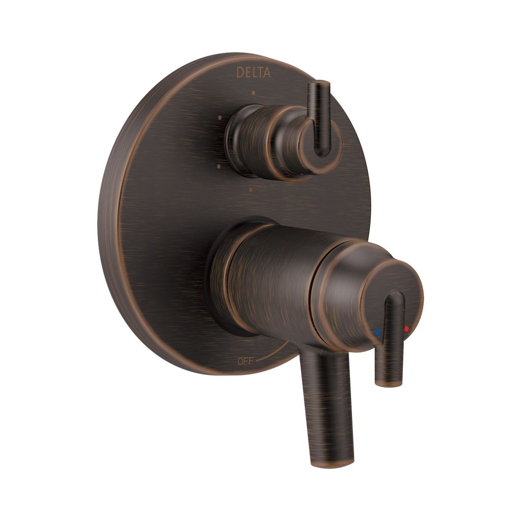 Delta T27T959 Contemporary Two Handle TempAssure 17T Series Valve Trim Venetian Bronze