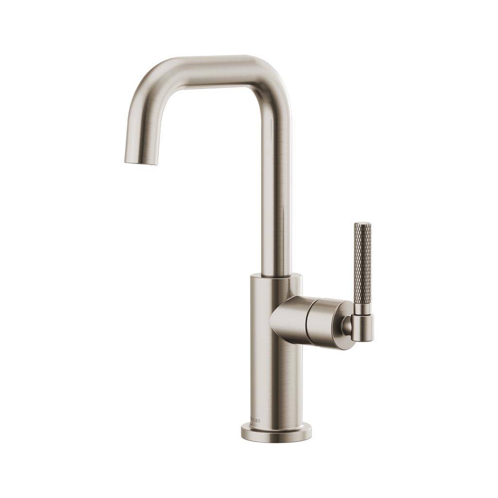 Brizo 61053LF Litze Square Spout Bar Faucet Stainless