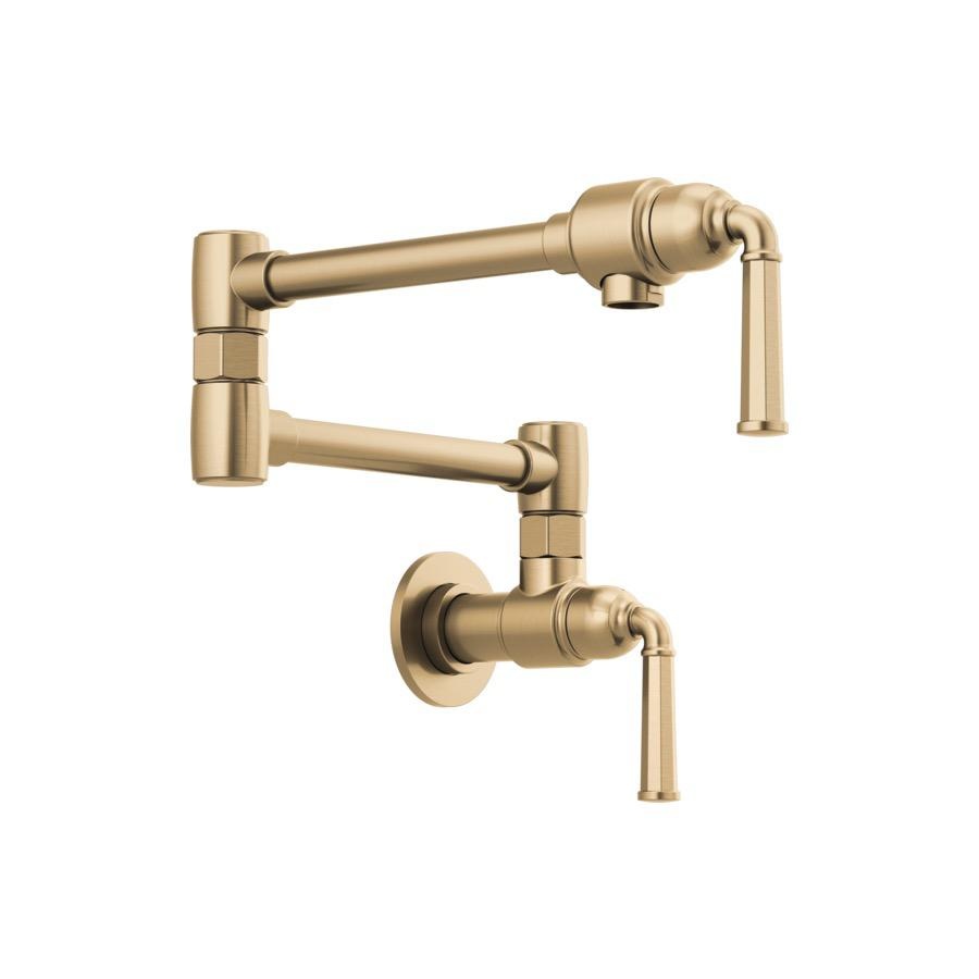 Brizo 62874LF Rook Wall Mount Pot Filler Luxe Gold