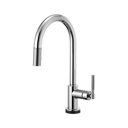 Brizo 64043LF Litze Smart Touch Pull Down Arc Spout Faucet Chrome