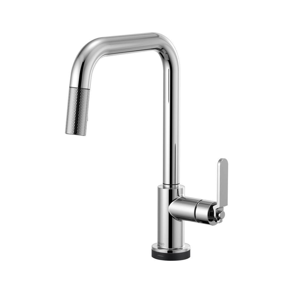 Brizo 64054LF Litze Smart Touch Pull Down Square Spout Faucet Chrome