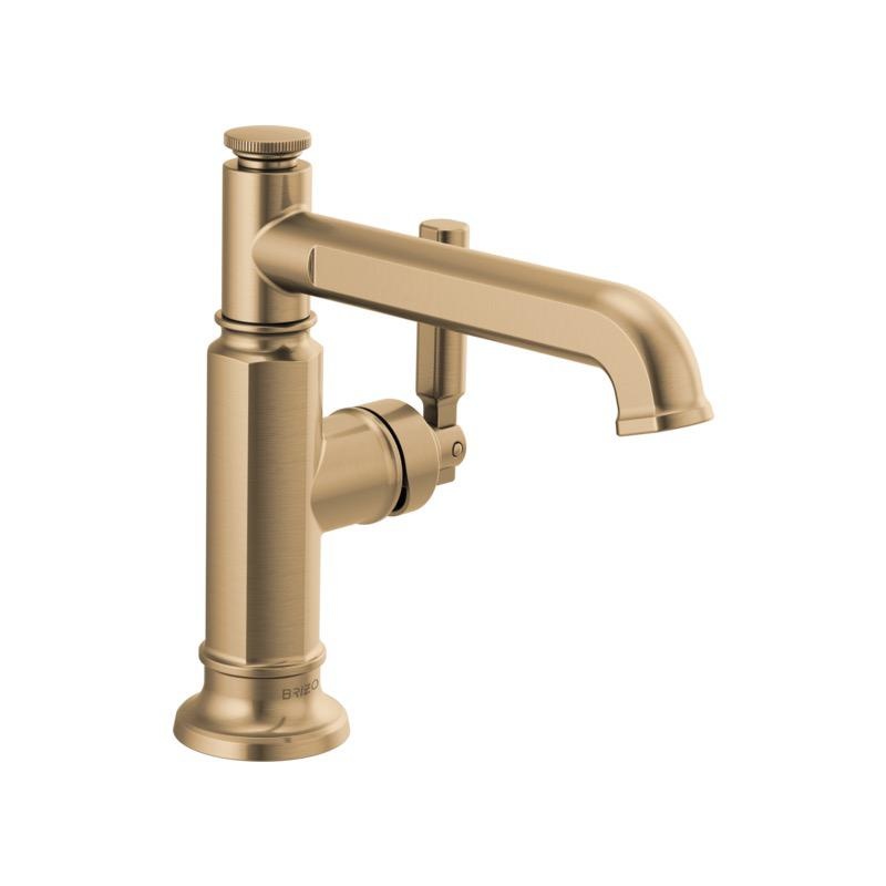 Brizo 65076LF Invari Single Handle Lavatory Faucet Luxe Gold