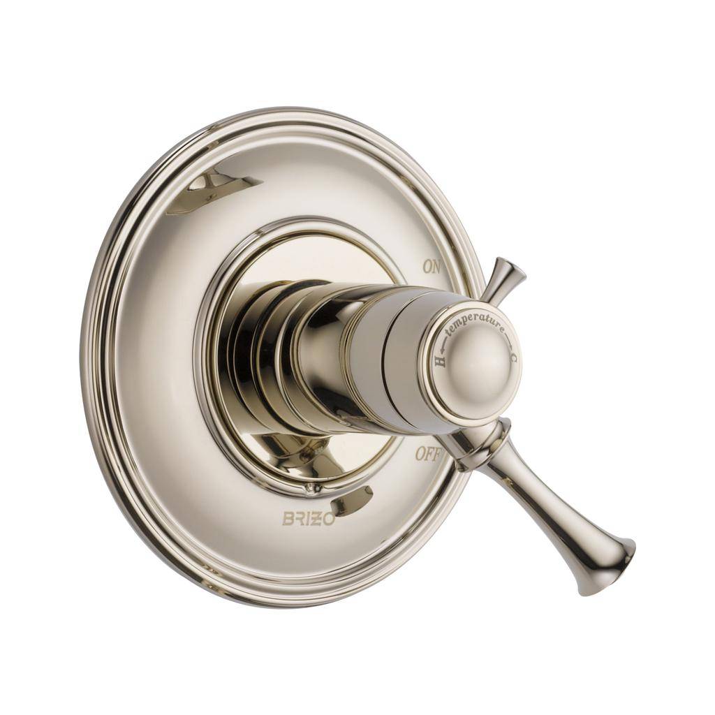 Brizo T60005 Baliza Thermostatic Valve Trim Polished Nickel