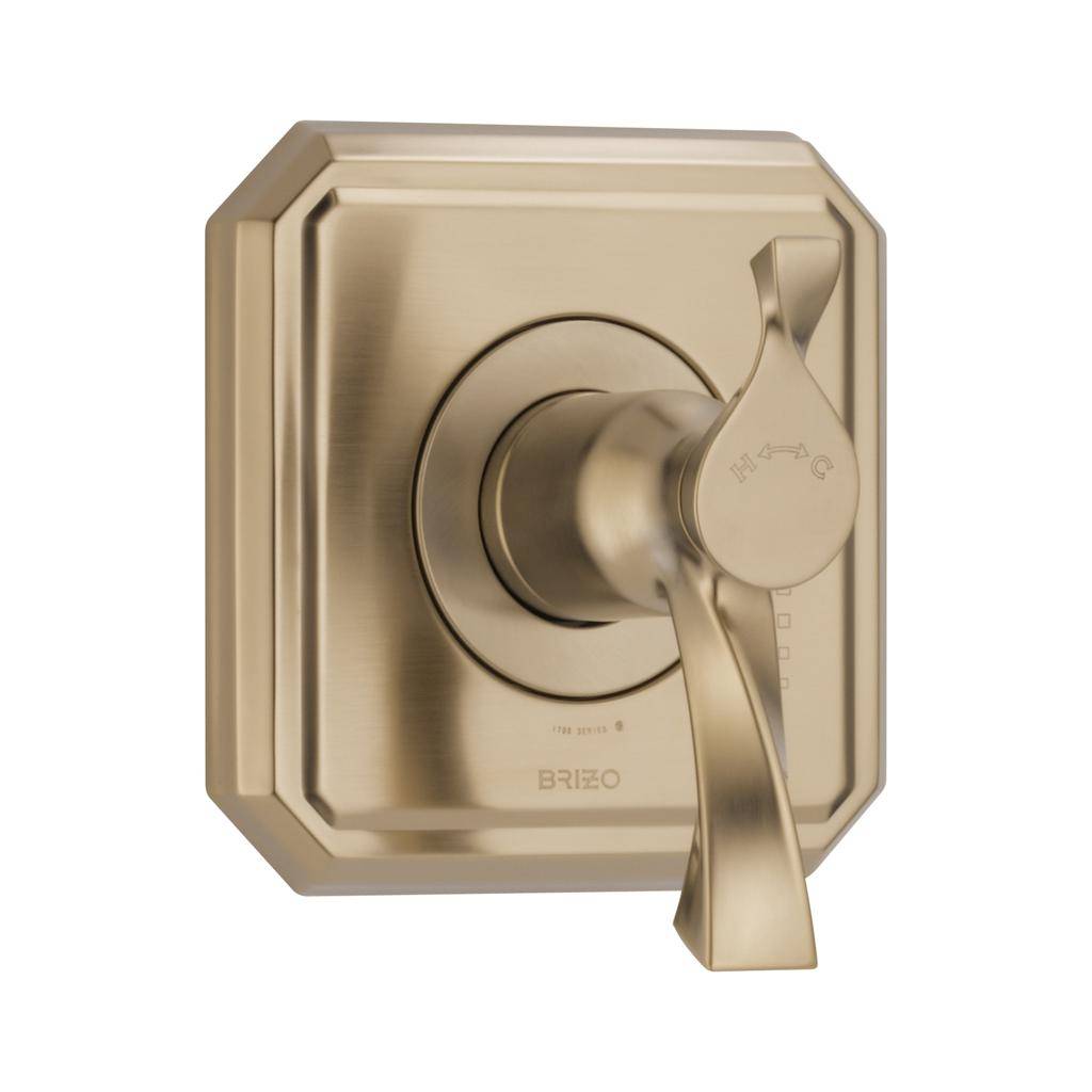 Brizo T60030 Virage Tempassure Thermostatic Valve Trim Luxe Gold