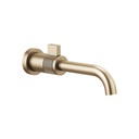 Brizo T65735LF Litze Wall Mount Lavatory Faucet Luxe Gold