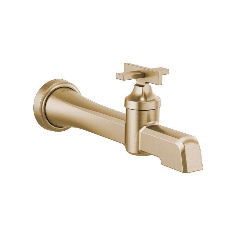 Brizo T65798LF Levoir Single Handle Wall Mount Lavatory Faucet Luxe Gold