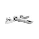 Brizo T65886LF-PC-ECO Vettis Two Handle Wall Mount Lavatory Faucet Chrome