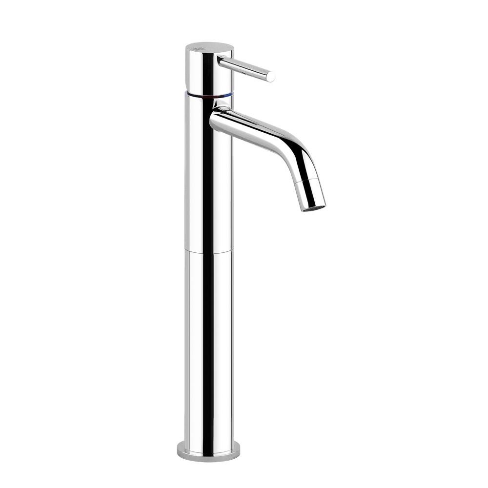 Gessi 18604 Via Tortona Tall Single Lever Washbasin Mixer Chrome