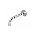 Zucchetti Z92192.190E Savoir Wall Spout L 8 5/8&quot; Smooth Flange Chrome