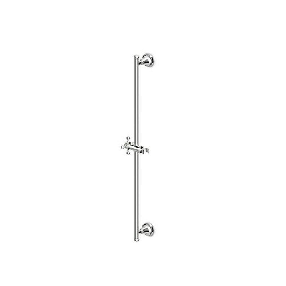 Zucchetti Z93107 Slide Rail With Adjustable Bracket Length 29 5/8&quot; Chrome