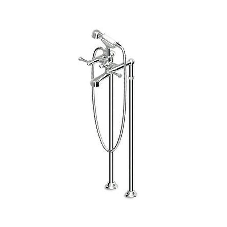 Zucchetti ZAL278.1900 Agor Free Standing Bath Mixer Chrome