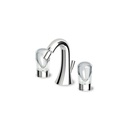 Zucchetti ZNU675 Nude Three Hole Bidet Mixer Chrome