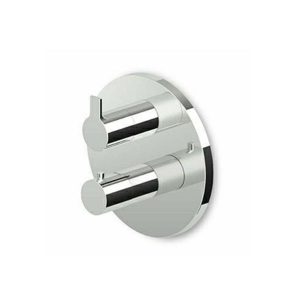 Zucchetti ZON645.1900 On 1/2&quot; Built-In Thermostatic Mixer With Stop Valve Chrome