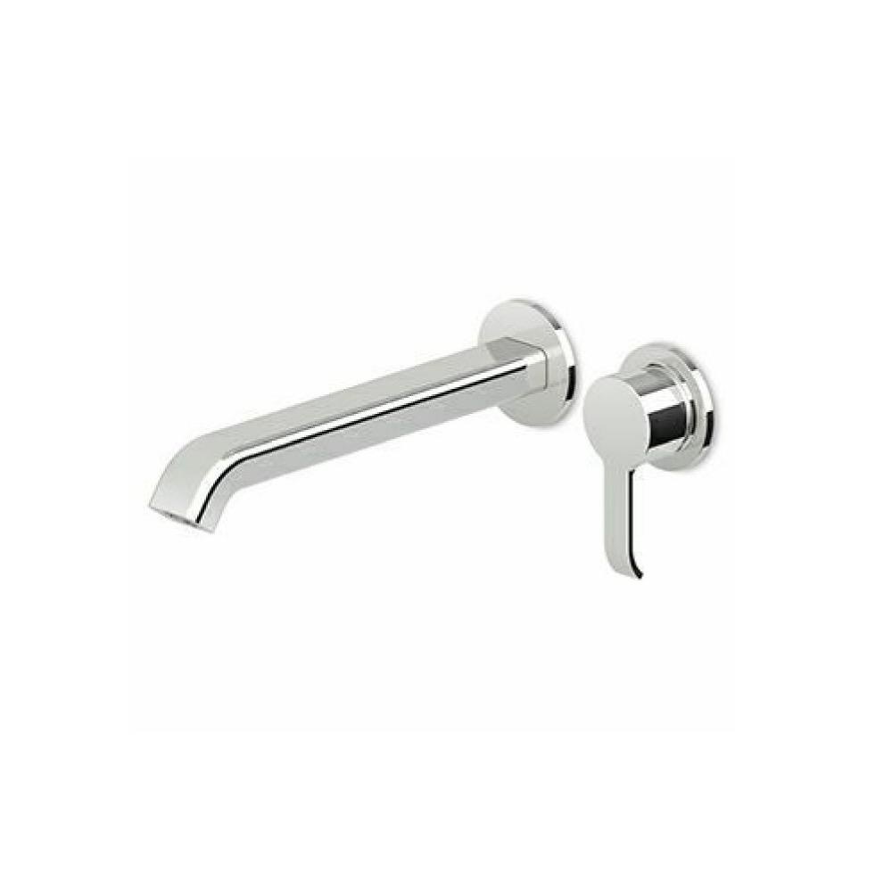 Zucchetti ZON637.190E On Two Hole Built-In Single Lever Basin Mixer Chrome