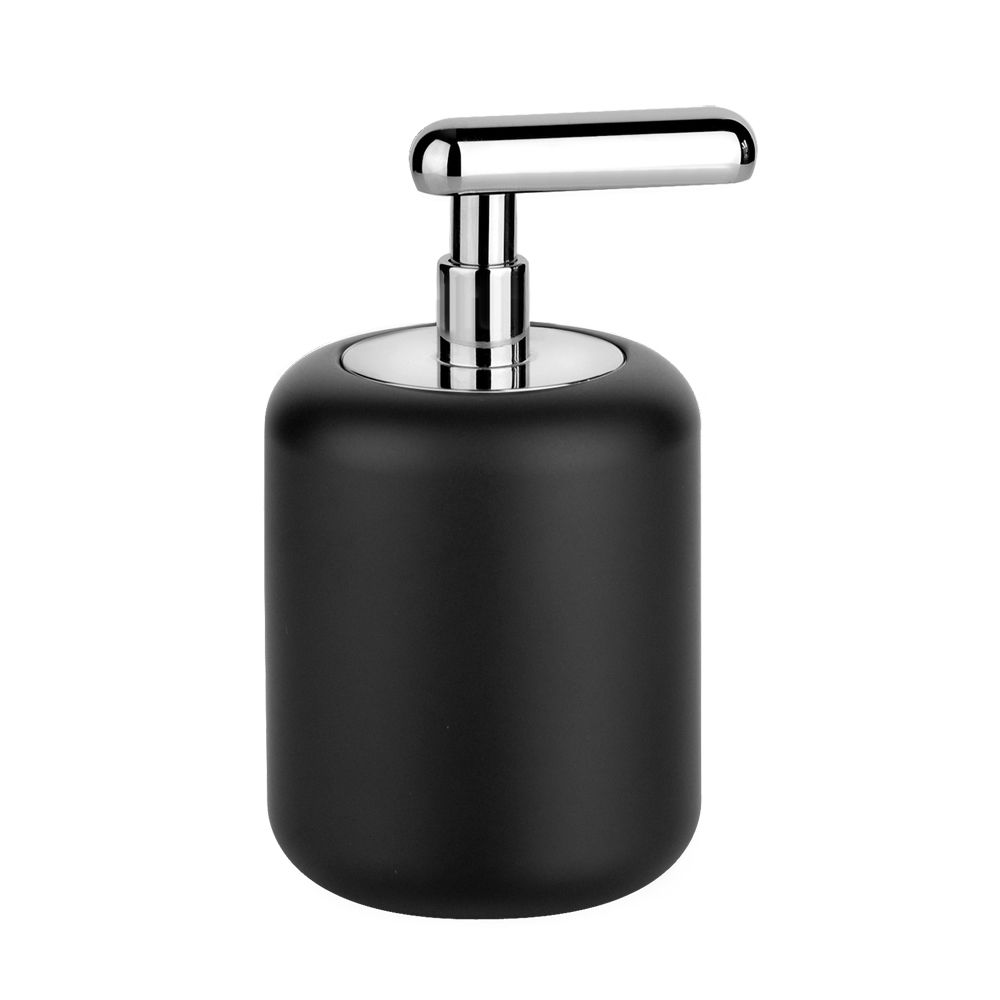 Gessi 38038 Goccia Ceramic Liquid Soap Dispenser Black Gres