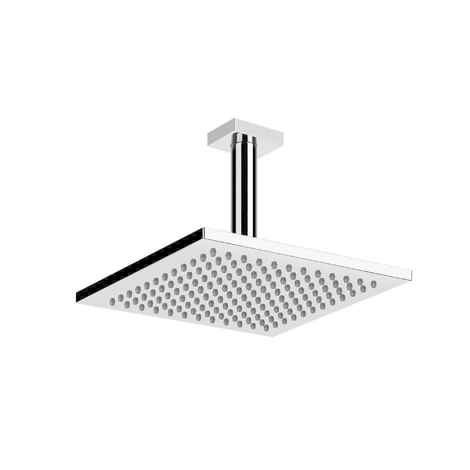 Gessi 47290 Emporio Wall Mounted Pivotable Shower Head With Arm Chrome