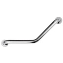 Laloo 1013BG Angled Grab Bar Brushed Gold