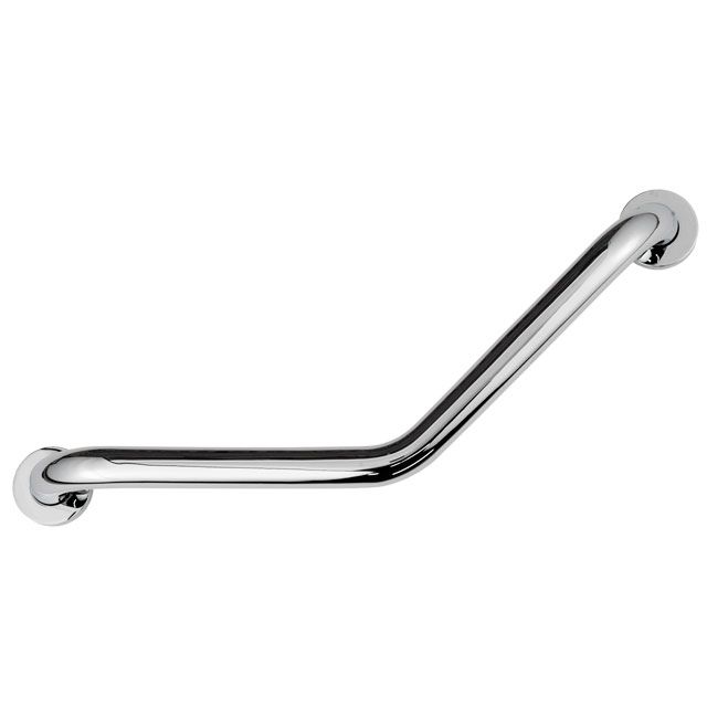 Laloo 1013MB Angled Grab Bar Matte Black