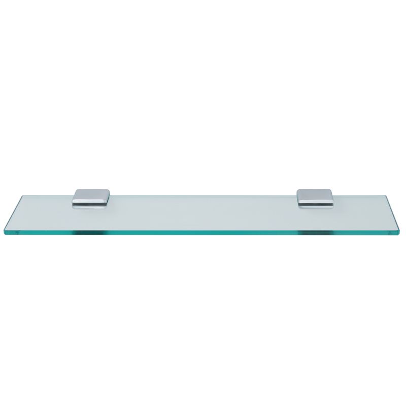 Laloo J1887C Jazz Single Glass Shelf Chrome